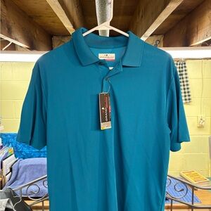 Grand Slam Men's Teal Polo Shirt